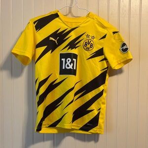 Puma Kids BVB Yellow and Black Jersey/ Dortmund